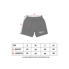 PANTALONES CORTOS DE FELPA CON LOGOTIPO SCRIPT – NEGRO