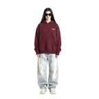 BURGUNDY CORE HOODIE