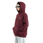 BURGUNDY CORE HOODIE