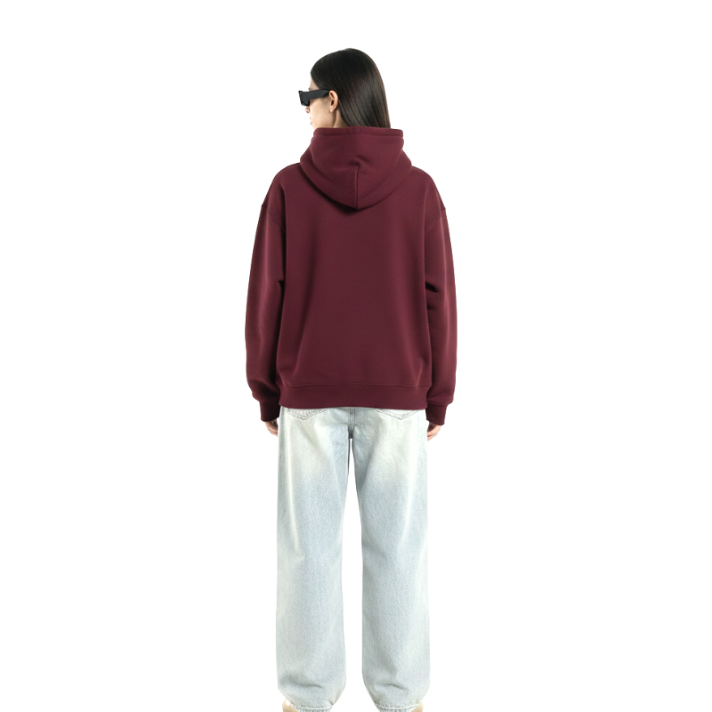 BURGUNDY CORE HOODIE