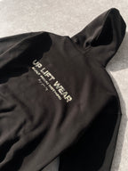 CAMO CORE BOXY HOODIE - Black