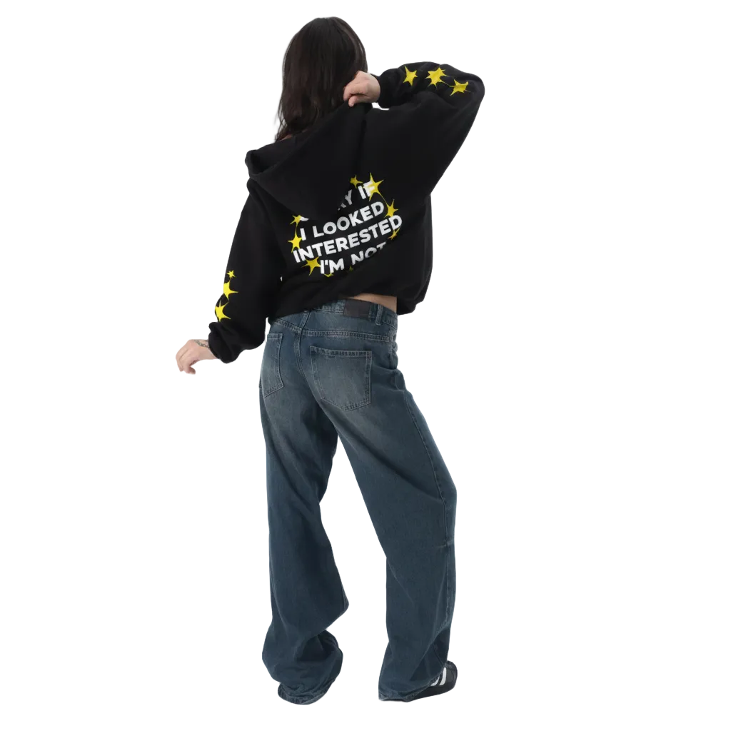 SORRY BLACK HOODIE - PRINT EDITION