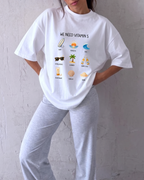 VACANT SHORE T-SHIRT - WHITE