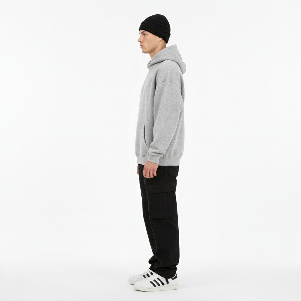 Porsche 911 Aesthetic Hoodie - Heather Gray