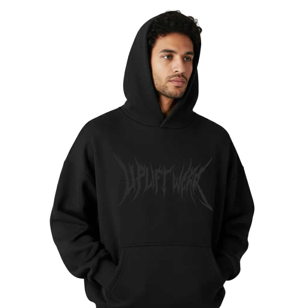 UPLIFT WEAR GOTHIC HOODIE.