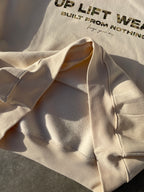 CAMO CORE BOXY HOODIE - Cream