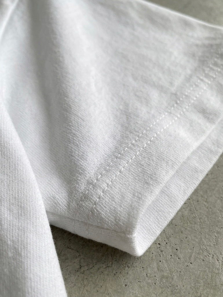 LOT DE T-SHIRTS AJUSTÉS NOIR ET BLANC