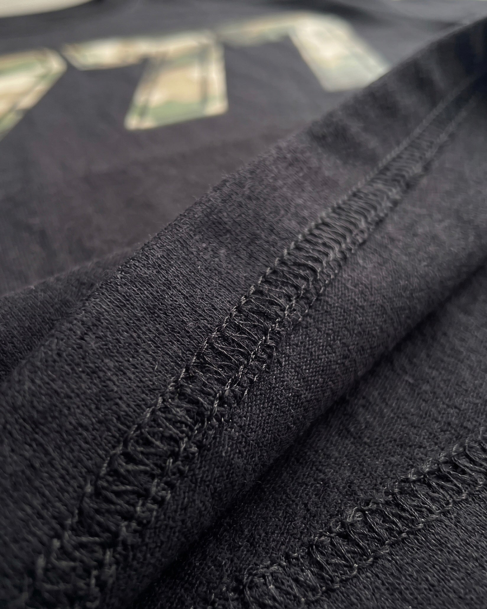 777 ARMY T-SHIRT - BLACK