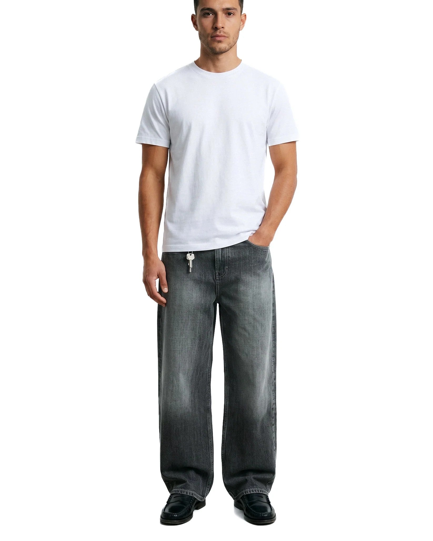 FITTED T-SHIRT - WHITE