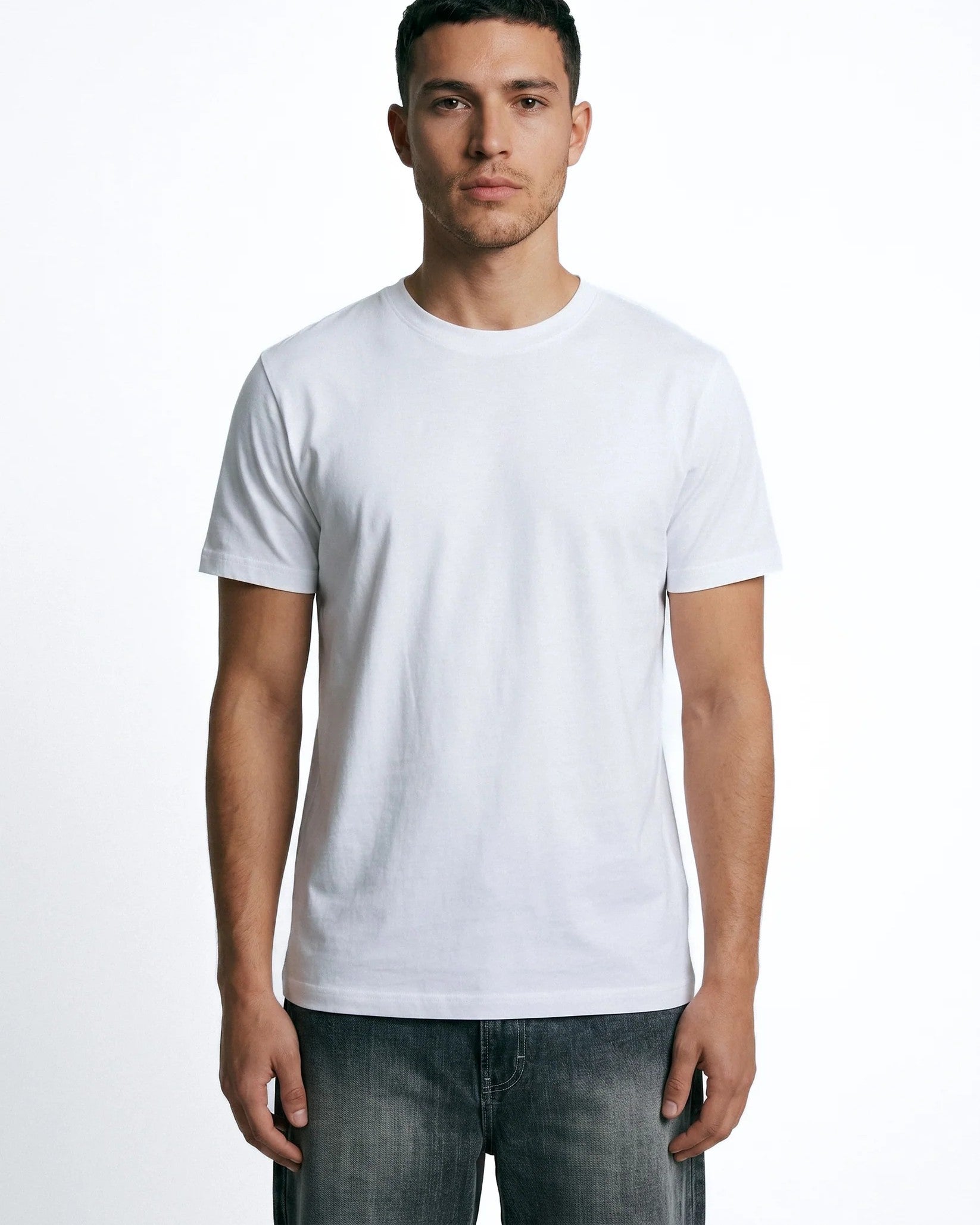 FITTED T-SHIRT - WHITE