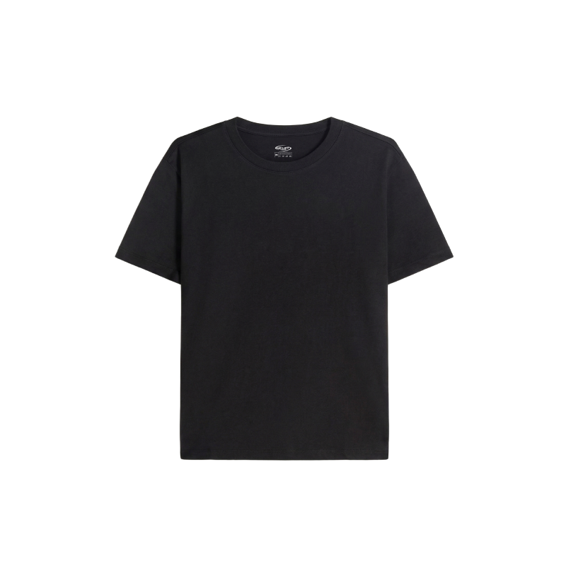 FITTED T-SHIRT - BLACK
