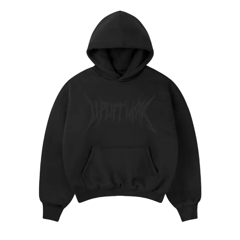 UPLIFT WEAR GOTHIC HOODIE.