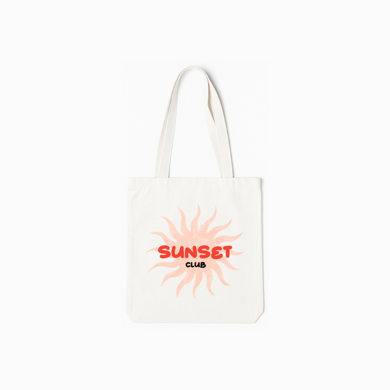 Sunset Club Tote Bag
