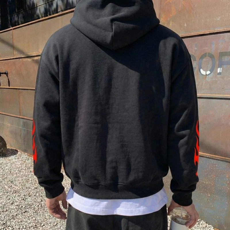 GOTHIC HOODIE - BLACK