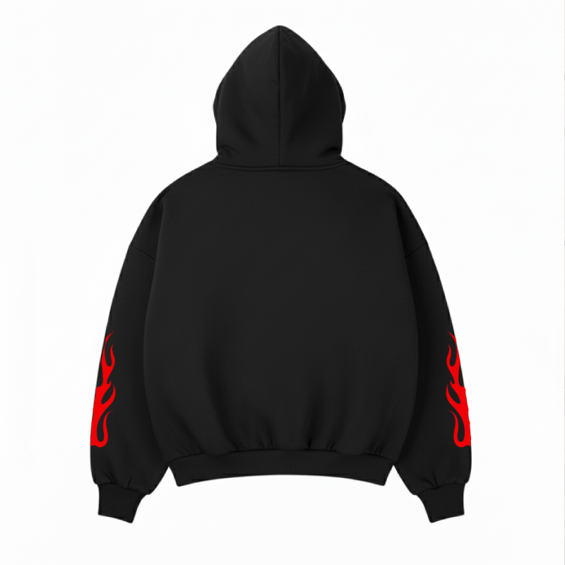 GOTHIC HOODIE - BLACK