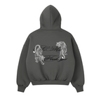 NO MORE FEELINGS HOODIE - Charcoal Grey