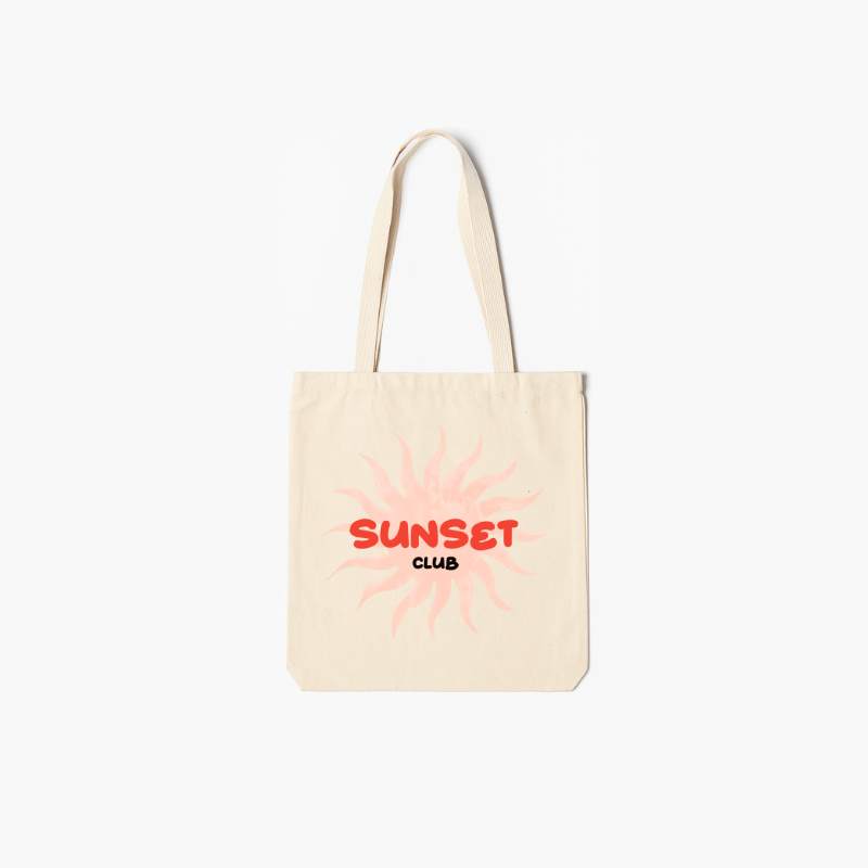 Sunset Club Tote Bag