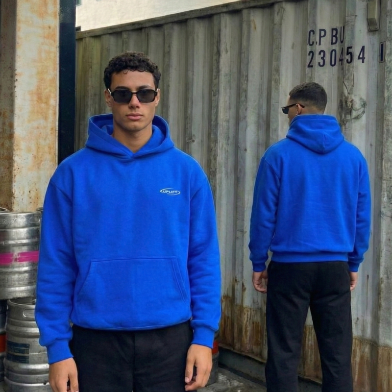 BLUE CORE HOODIE