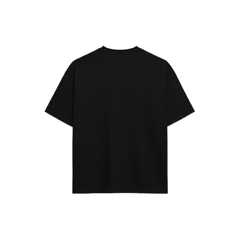 DAILY OVERSIZE TEE - BLACK