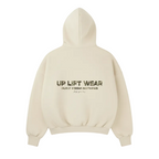 CAMO CORE BOXY HOODIE - Cream