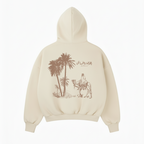 DESERT NOMAD BOXY HOODIE - Cream