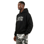 ULW CAMO HOODIE - BLACK