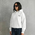 WHITE CORE HOODIE