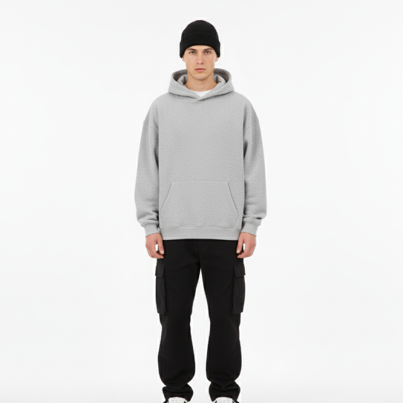 Porsche 911 Aesthetic Hoodie - Heather Gray