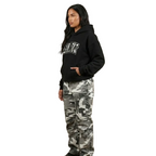 ULW CAMO HOODIE - BLACK