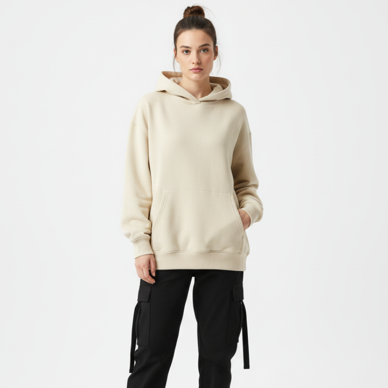 Hoodie Porsche 911 - Cream