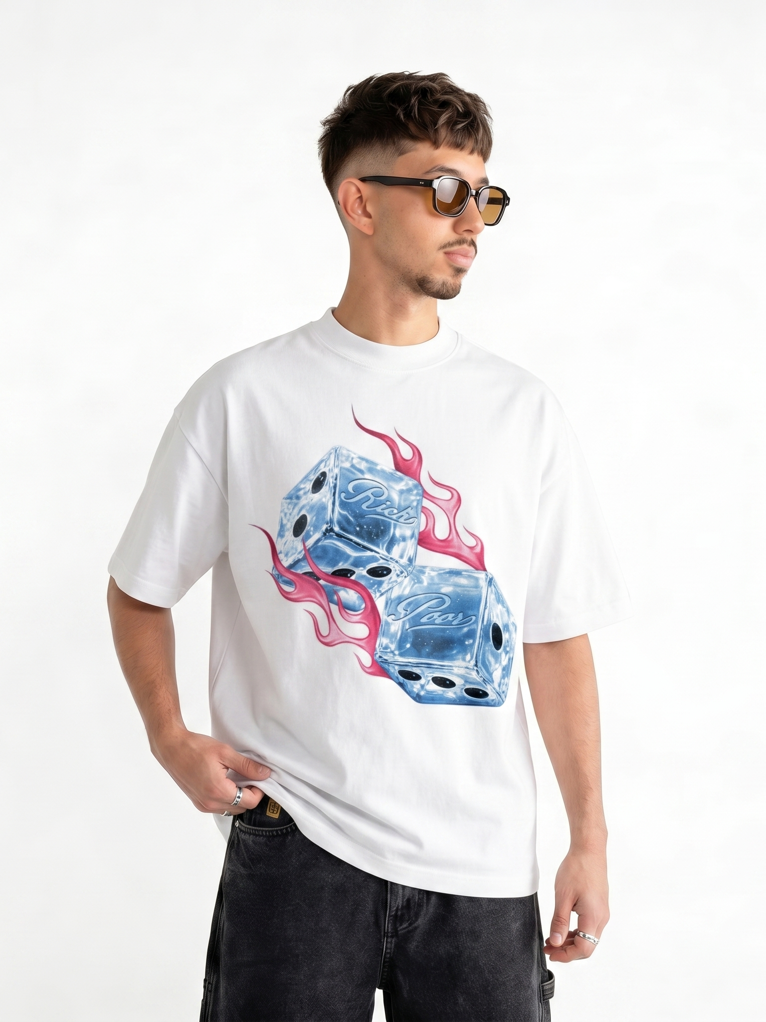 COLD LUCK T-SHIRT - WHITE