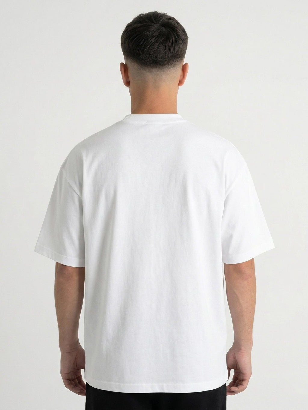 CAMISETA OVERSIZE DIARIA - BLANCO