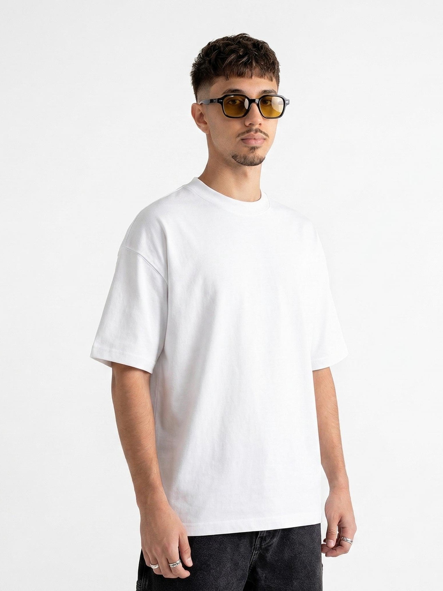 DAILY OVERSIZE TEE - WHITE