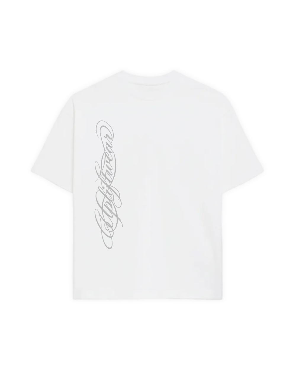SCRIPT T-SHIRT - WHITE