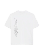 SCRIPT T-SHIRT - WHITE