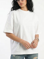 CAMISETA OVERSIZE DIARIA - BLANCO