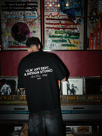 T-SHIRT OVERSIZE QUOTIDIEN - NOIR