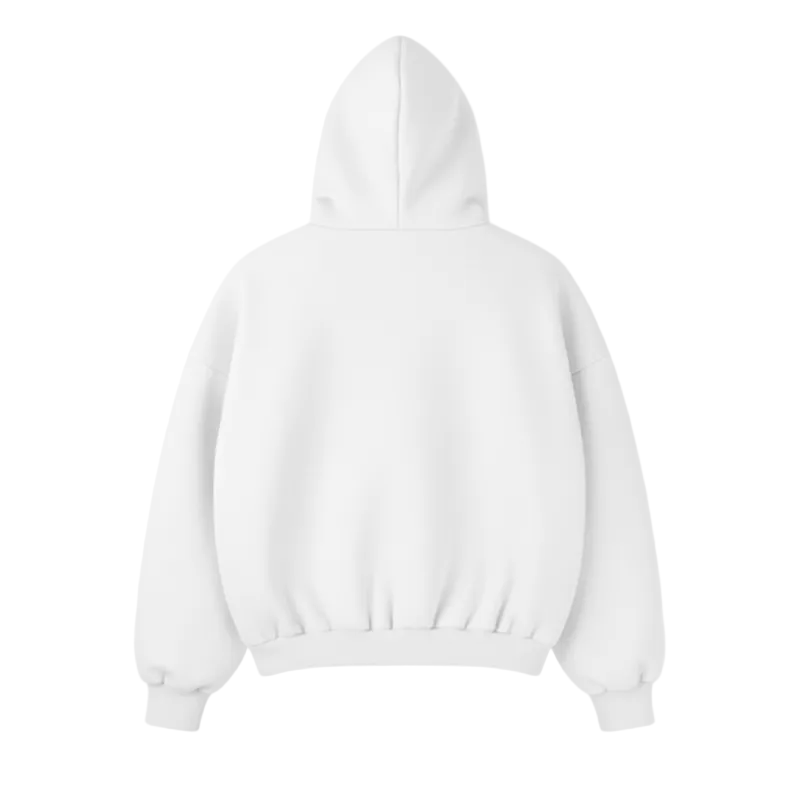 WHITE CORE HOODIE