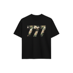 T-SHIRT ARMÉE 777 - NOIR