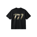 777 ARMY T-SHIRT - BLACK