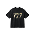 777 ARMY T-SHIRT - BLACK