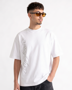 SCRIPT T-SHIRT - WHITE